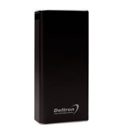 Batería externa recargable Deltron PB4010, 10 000 MAH, 5V / 2.1A, USB, Micro-USB